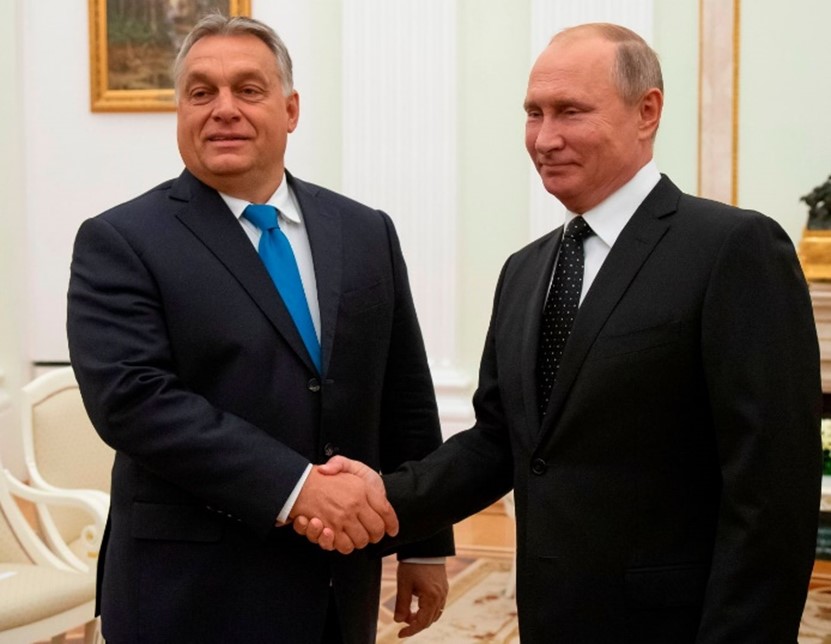 Viktor Orbán och Putin